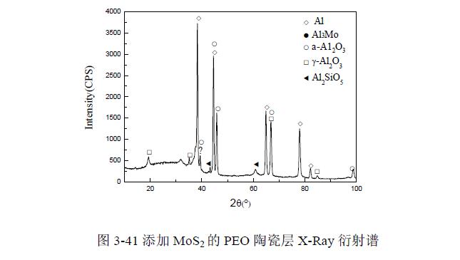 超声波与添加剂陶瓷层的组织形貌